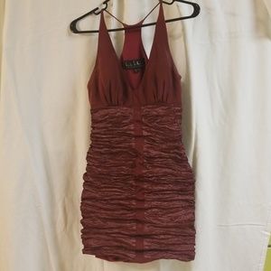 Nicole Miller red dress